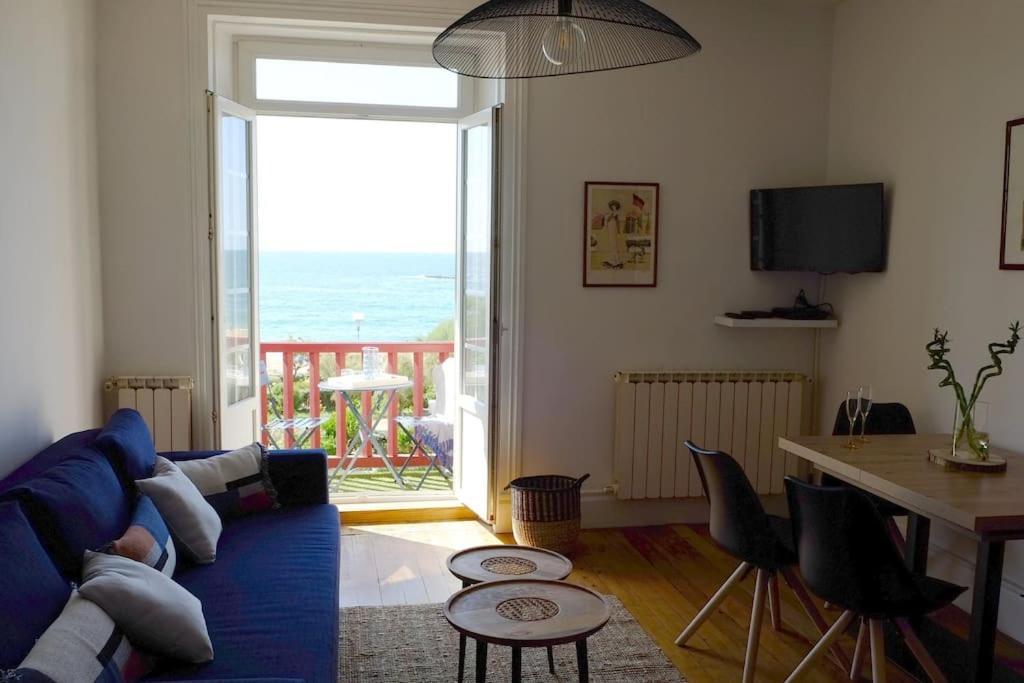 Appartement Le Sahel - Vue Imprenable Sur L'Ocean Biarriz Exterior foto