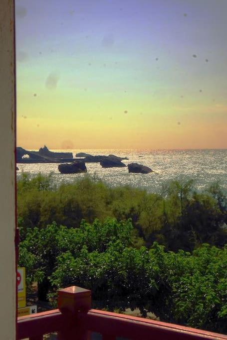 Appartement Le Sahel - Vue Imprenable Sur L'Ocean Biarriz Exterior foto