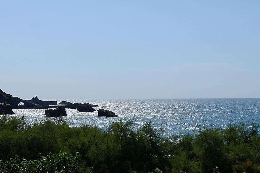 Appartement Le Sahel - Vue Imprenable Sur L'Ocean Biarriz Exterior foto